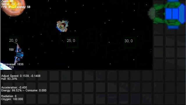 Space Exploration RPG/Sandbox Game done using Pygame/Python 3.3 смотреть онлайн