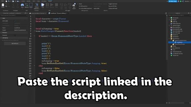 How To Make a Jump Cooldown! (Roblox Studio) смотреть онлайн