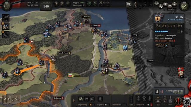 Unity of Command II – Blitzkrieg Gameplay (PC Game) смотреть онлайн