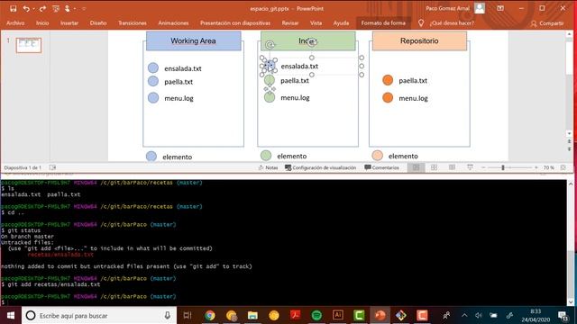 CURSO DE GIT - 12 - git log смотреть онлайн