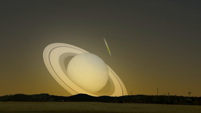 A visit from Saturn: What if Saturn flew past the Earth смотреть онлайн