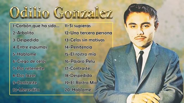 Odilio Gonzalez - 20 Grandes Exitos De Odilio Gonzalez - Boleros Del Recuerdo смотреть онлайн