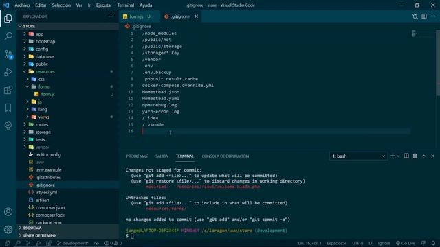 Git Ignore || Ignorar archivos al subir al repositorio смотреть онлайн