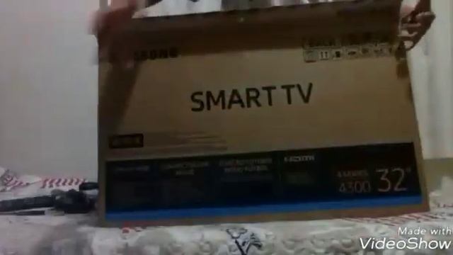 Unboxing - smart TV Samsung - 32 polegadas - series 4 - 4300 смотреть онлайн
