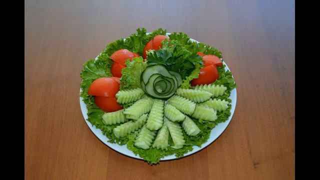 🍅КАК КРАСИВО ПОДАТЬ ОВОЩНУЮ НАРЕЗКУ НА ПРАЗДНИЧНЫЙ СТОЛ🍅 смотреть онлайн