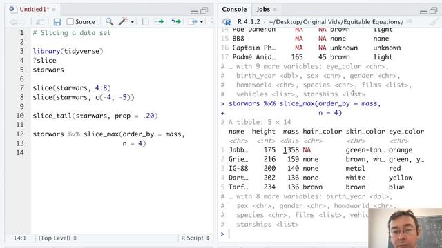 Splitting data frames in R смотреть онлайн