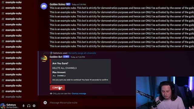 Restoring A NUKED Discord Server! смотреть онлайн