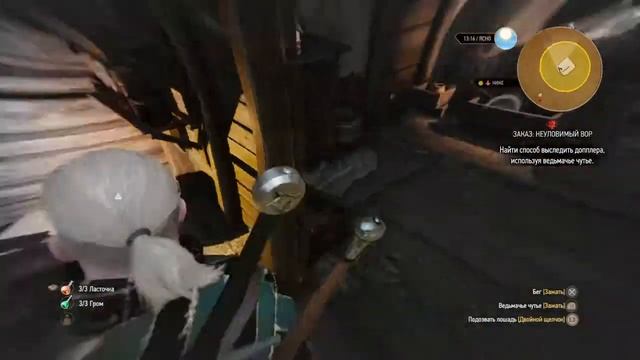 The Witcher 3 Ведьмачьи заказы домовой или допплер смотреть онлайн