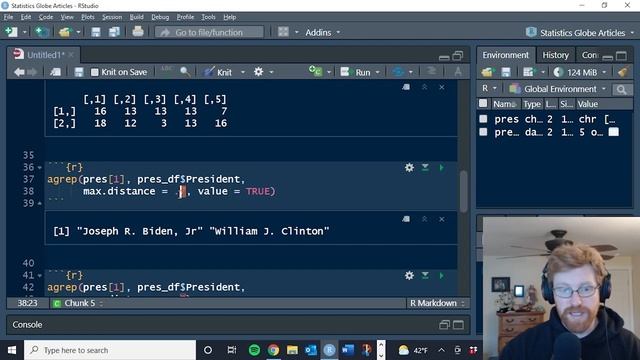 Fuzzy Matching in R (Example) | Approximate String, Name & Text Search | adist(), agrep() & amatch( смотреть онлайн