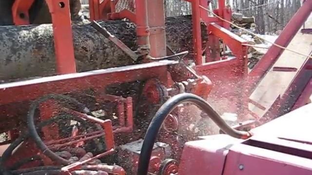 drive system on jim's firewood processor смотреть онлайн