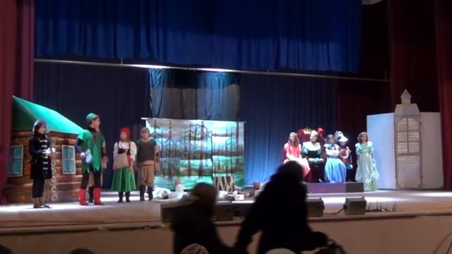 "Королевские зайцы". Отрывок из спектакля. Д.К. Химик. 2020г. смотреть онлайн