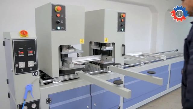 Сварочный станок для окон ПВХ (двухголовочный) OMRMS 112 Ozgenc Makina смотреть онлайн