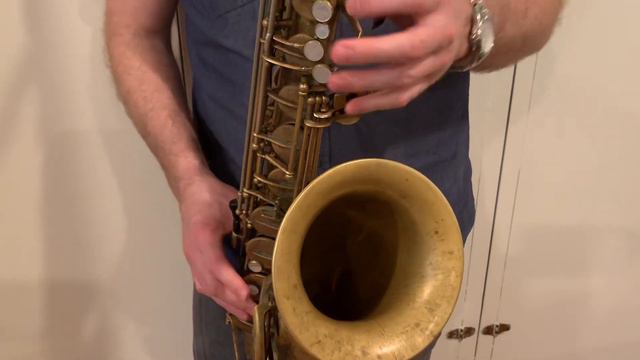 DC Sax: Double Ring Otto Link tenor saxophone mouthpiece demo смотреть онлайн