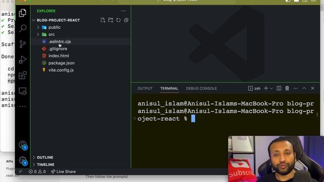 React Bangla Tutorial 3 : Create first React project with Vite смотреть онлайн
