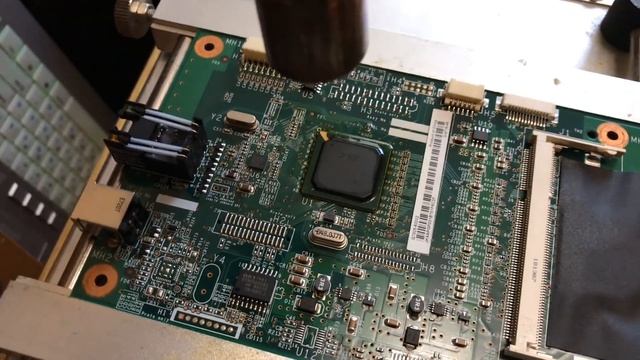 Ремонт принтера HP LJ 2015 - теряет связь, не видится компьютером. смотреть онлайн