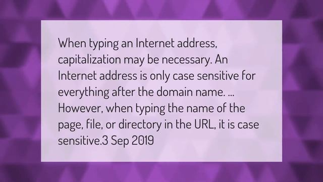 Should URL parameters be case sensitive? смотреть онлайн