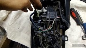 NISSAN JUKE восстановление бокового зеркала