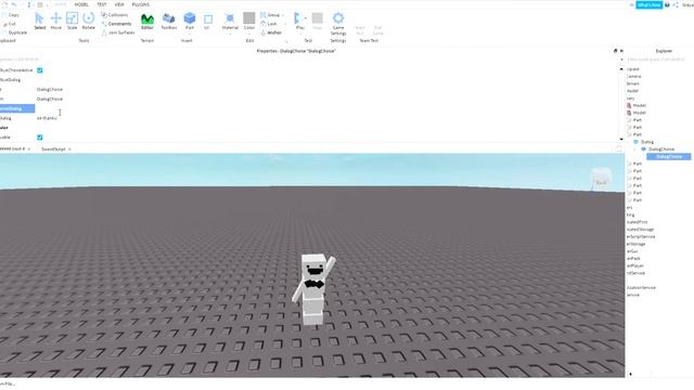 roblox studio- how to make a roblox help bot! смотреть онлайн