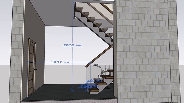 Лестница в частный дом. смотреть онлайн