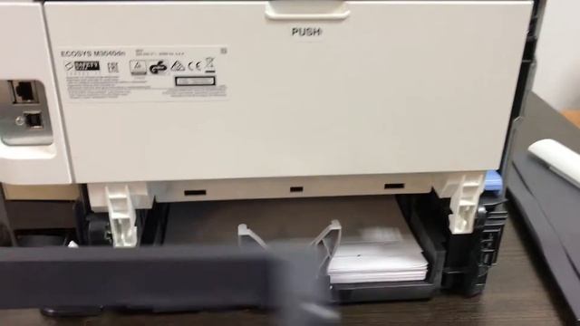 Замена термоузла (печки) на Kyocera m3040/p3055. смотреть онлайн