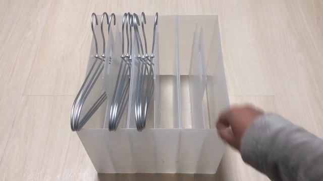 【ハンガー収納】無印良品の「ポリプロピレン持ち手付きファイルボックス」でハンガーを収納してみた смотреть онлайн