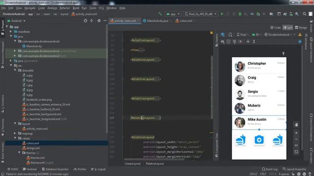 How to Draw Vertical and Horizontal Lines between UI Elements | Divider | Separator | Android UI/UX смотреть онлайн