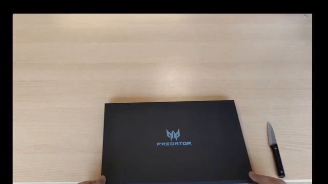 I got a new gaming laptop (Acer predator triton 500 unboxing ) смотреть онлайн