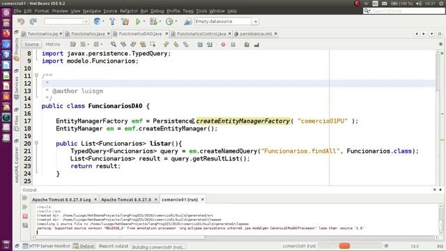 Java Web con JPA - ABM Básico (Parte 4/9) - DAO, MVC y MySQL смотреть онлайн