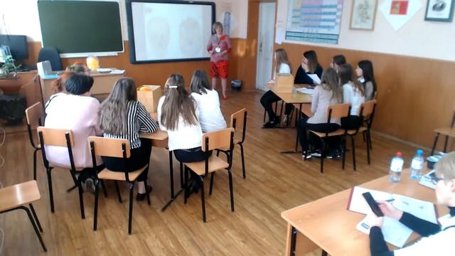 Катаева Е.И. - урок (Тема: Скелет головы-череп)