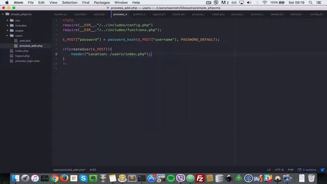php mysql simple cms content management system tutorial - 18 Create add users page смотреть онлайн