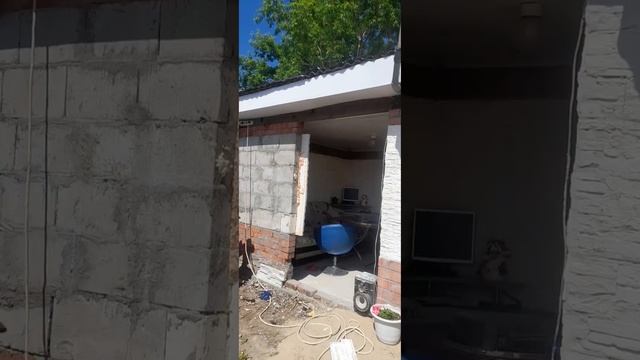 Бюджетный в тоже время красивый фасад в дома своими руками.часть 2 смотреть онлайн