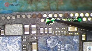 Инновационный способ ремонта отсутствующих контактных площадок на материнской плате