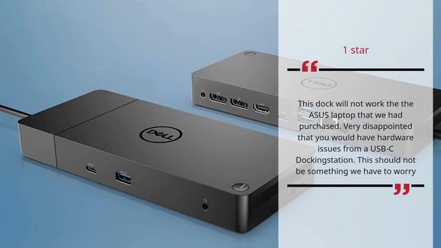 Reviews of Dell WD19 130W Docking Station with 90W Power Delivery USB C HDMI Dual DisplayPort black смотреть онлайн