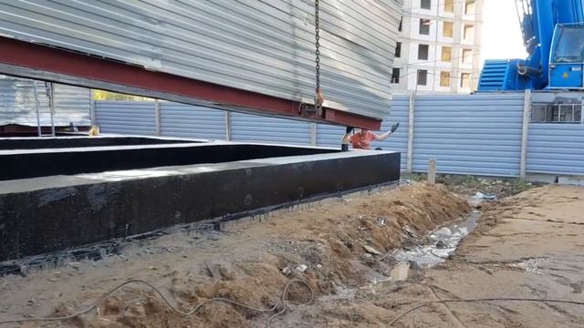 Монтаж блок-модуля котельной 16,2 МВт в г. Одинцово смотреть онлайн