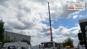 Кран-манипулятор Unic URV504  на базе ISUZU Forward 12.0 (FSR34)