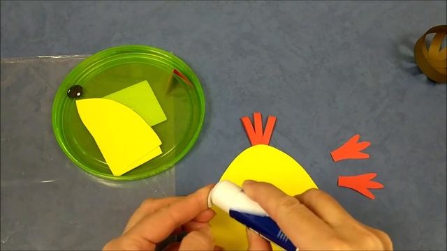Цыпленок из бумаги | Подставка для пасхального яйца | Paper Chicken | Easter craft смотреть онлайн