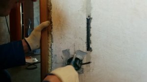 Монтаж подрозетника на гипс