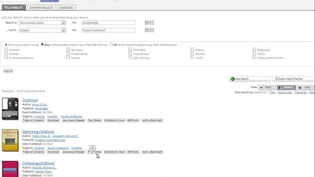 База данных Ebrary: основные возможности смотреть онлайн