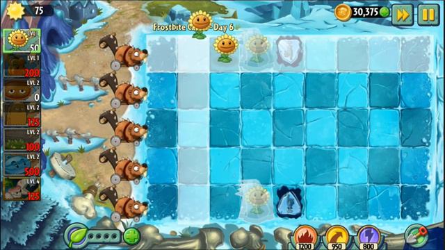 Новое Растения Ледяной Арбуз Winter Melon Много Зомби Хардкор PVZ 2 смотреть онлайн