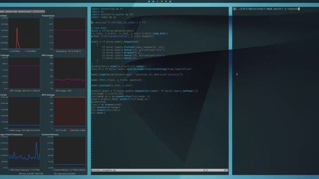 Tensorflow ROCm with Radeon GPU on Arch Linux смотреть онлайн