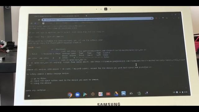 Arch Linux ARM for Chromebook Tutorial смотреть онлайн