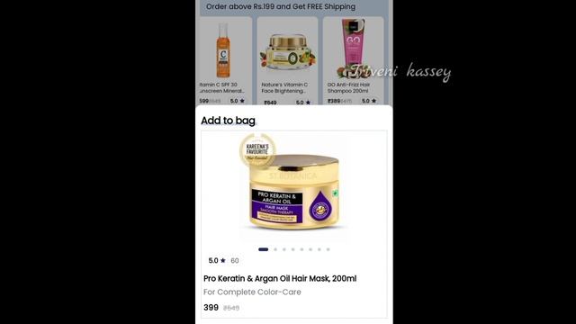 1rs Shampoo, conditioner ? real or Scam ?❓/ st.Botanica Argan shampoo & conditioner in Telugu смотреть онлайн