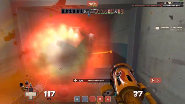 Pyro is shaped like a friend | Kills montage | Team Fortress 2 смотреть онлайн