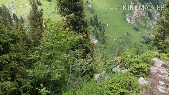 Двухдневный поход в горы Алматы. День первый - Орлиное Гнездо. смотреть онлайн