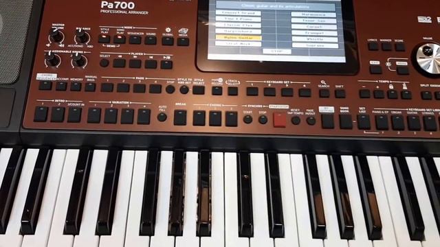 Korg Pa700 - Factory Demo Sounds смотреть онлайн