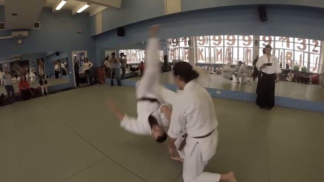Айкидо Ёсинкан. Аттестация на 1 дан. Дзю ваза, 2 часть смотреть онлайн
