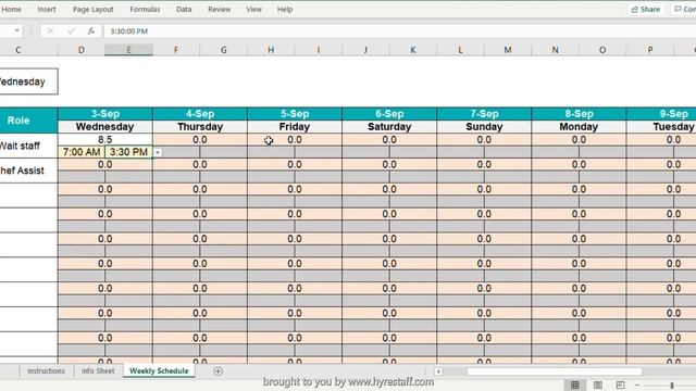 How to Schedule Shifts in Excel смотреть онлайн