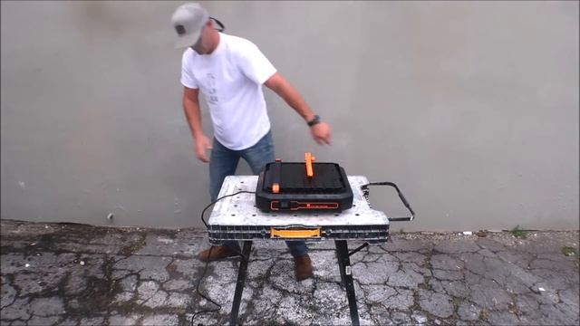 Briefcase Tabletop Tile Saw Review by Wen смотреть онлайн