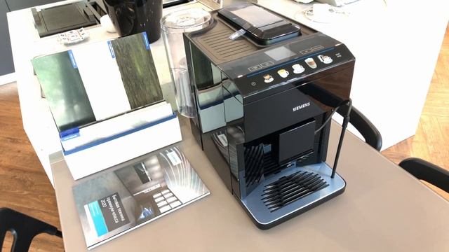 Обзор бюджетной Кофемашины Siemens TP501R09 смотреть онлайн