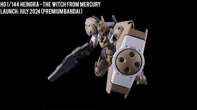 New Gunpla - HG 1/144 Heingra Launch : July 2024 (Premium Bandai) смотреть онлайн